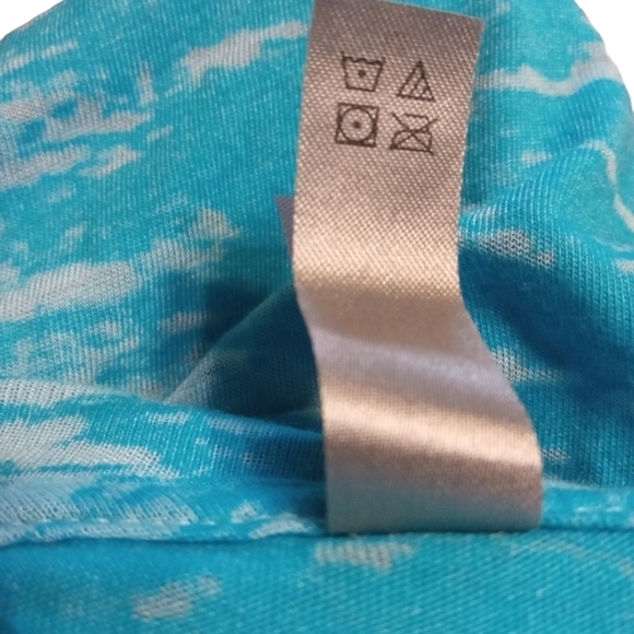 Funny Taco Tee Next Level Lightweight Semi Sheer Blue Short Sleeved V-Neck M - Picture 8 of 9